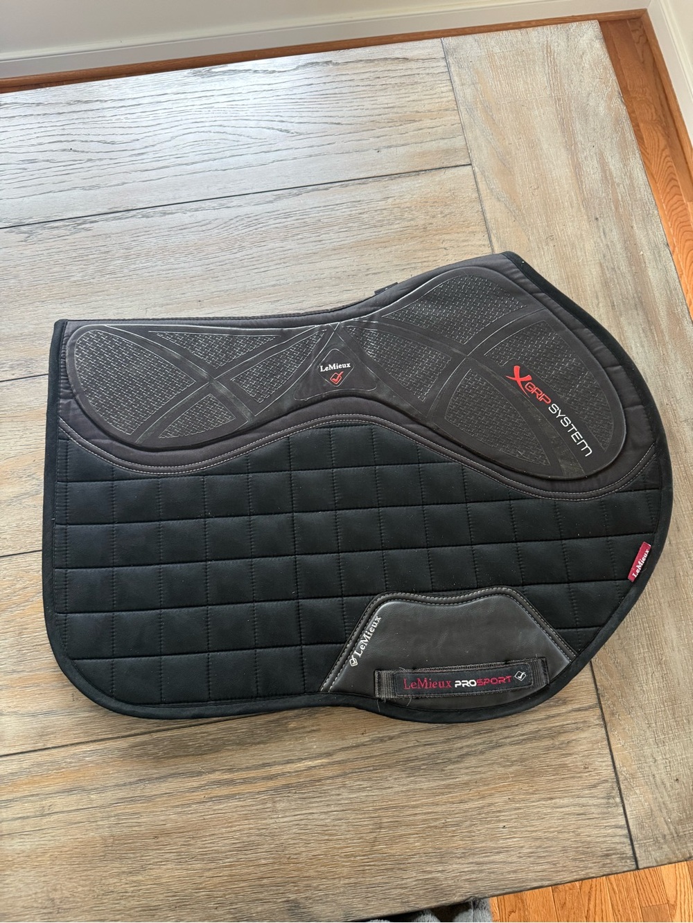 LeMieux ProSport XGRP System Black Saddle Pad